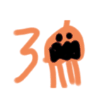 クラゲ君2 日にちとかその他（個別スタンプ：3）