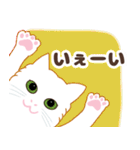 ねこばんざい 日常会話（個別スタンプ：13）