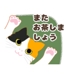 ねこばんざい 日常会話（個別スタンプ：15）