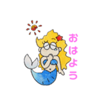 人魚さんの日常（個別スタンプ：2）