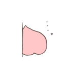 桃色ももこ（個別スタンプ：9）