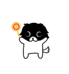 狆のにこちゃんスタンプ（個別スタンプ：11）