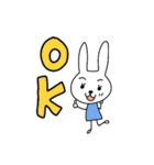 なよなようさぎの日常（個別スタンプ：35）