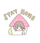 妄想ガールズ - Stay Home 篇 -（個別スタンプ：1）