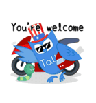 iTalkuTalk:どういたしまして（個別スタンプ：6）