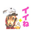 lovelyダックス・Friends（個別スタンプ：18）