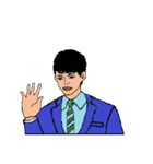 働く男性シリーズ：ボーイ JW（個別スタンプ：1）