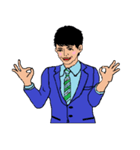 働く男性シリーズ：ボーイ JW（個別スタンプ：6）