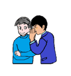 働く男性シリーズ：ボーイ JW（個別スタンプ：11）