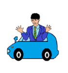 働く男性シリーズ：ボーイ JW（個別スタンプ：19）