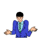 働く男性シリーズ：ボーイ JW（個別スタンプ：34）