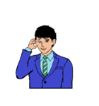 働く男性シリーズ：ボーイ JW（個別スタンプ：38）