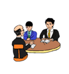 働く男性シリーズ：ボーイ JW（個別スタンプ：40）