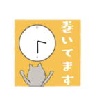 撮影現場で働くねこさん（個別スタンプ：10）