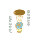 えりんぎくん。（個別スタンプ：4）