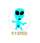 K's SPEEDキャラクター（個別スタンプ：4）