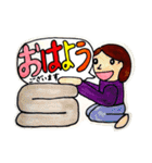 大人かわいい手描きスタンプ集（個別スタンプ：5）