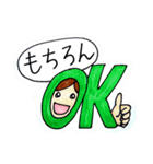 大人かわいい手描きスタンプ集（個別スタンプ：7）
