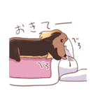 ふわふわダックスみく3（個別スタンプ：30）