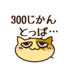 希望を捨てない高稼働SEねこ（個別スタンプ：11）