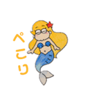 人魚さんの日常①（個別スタンプ：12）