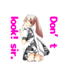 萌えメイドスタンプ 英語版（個別スタンプ：5）