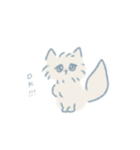 たれ目ネコ（個別スタンプ：1）