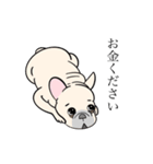フレンチブルドッグのウィズさん。（個別スタンプ：7）