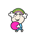 レインボーおじさん 日常スタンプ（個別スタンプ：3）