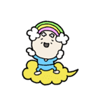 レインボーおじさん 日常スタンプ（個別スタンプ：4）