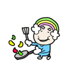 レインボーおじさん 日常スタンプ（個別スタンプ：7）