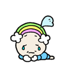 レインボーおじさん 日常スタンプ（個別スタンプ：35）