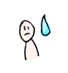 すばやい ひと（個別スタンプ：3）