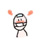 すばやい ひと（個別スタンプ：7）