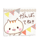 口ゆるいねこ。ほのぼの癒し。（個別スタンプ：13）