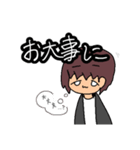 あっぷるくんwith謎生物（個別スタンプ：28）
