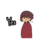 あっぷるくんwith謎生物（個別スタンプ：35）