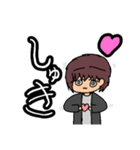 あっぷるくんwith謎生物（個別スタンプ：37）