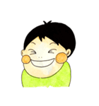 ぼくのスタンプ(色鉛筆)（個別スタンプ：1）