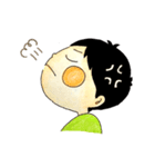 ぼくのスタンプ(色鉛筆)（個別スタンプ：12）