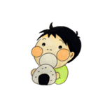 ぼくのスタンプ(色鉛筆)（個別スタンプ：14）