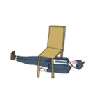 俺とイス（個別スタンプ：1）