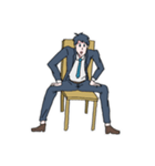 俺とイス（個別スタンプ：3）