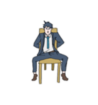 俺とイス（個別スタンプ：5）