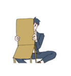 俺とイス（個別スタンプ：15）