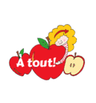 Bonjour！ パリジェンヌのカーリーさん♡（個別スタンプ：7）