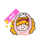 Bonjour！ パリジェンヌのカーリーさん♡（個別スタンプ：13）