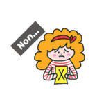 Bonjour！ パリジェンヌのカーリーさん♡（個別スタンプ：14）