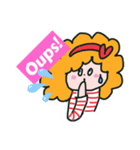 Bonjour！ パリジェンヌのカーリーさん♡（個別スタンプ：17）