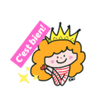 Bonjour！ パリジェンヌのカーリーさん♡（個別スタンプ：22）